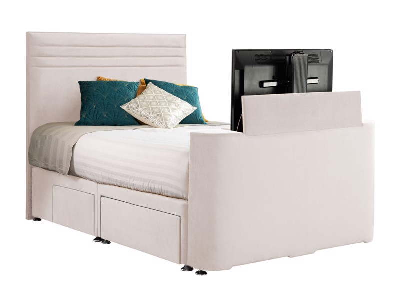 Land Of Beds Marina Fabric TV Bed5