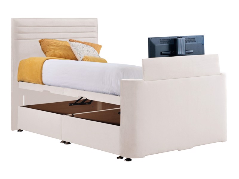 Land Of Beds Marina Fabric TV Bed6