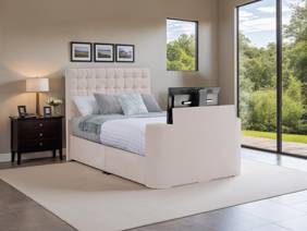 Land Of Beds Talia Fabric TV Bed1
