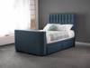 Land Of Beds Moonshine Fabric Super King Size TV Bed2