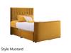 Land Of Beds Moonshine Fabric Super King Size TV Bed6
