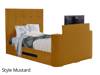Land Of Beds Imogen Fabric Super King Size TV Bed6