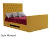 Land Of Beds Carroll Fabric Super King Size TV Bed5