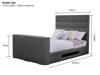 Land Of Beds Thornberry Fabric King Size TV Bed8