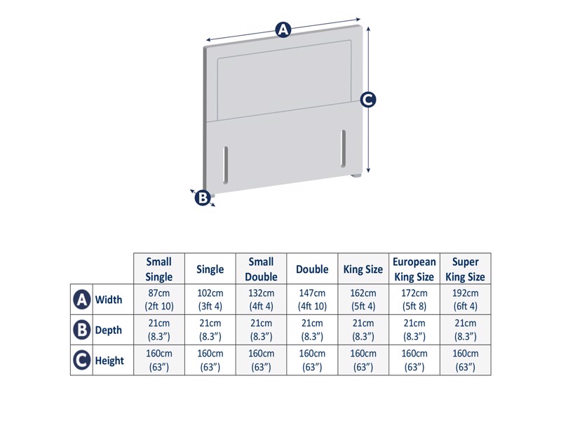 Hypnos Alice Winged Super King Size Headboard3