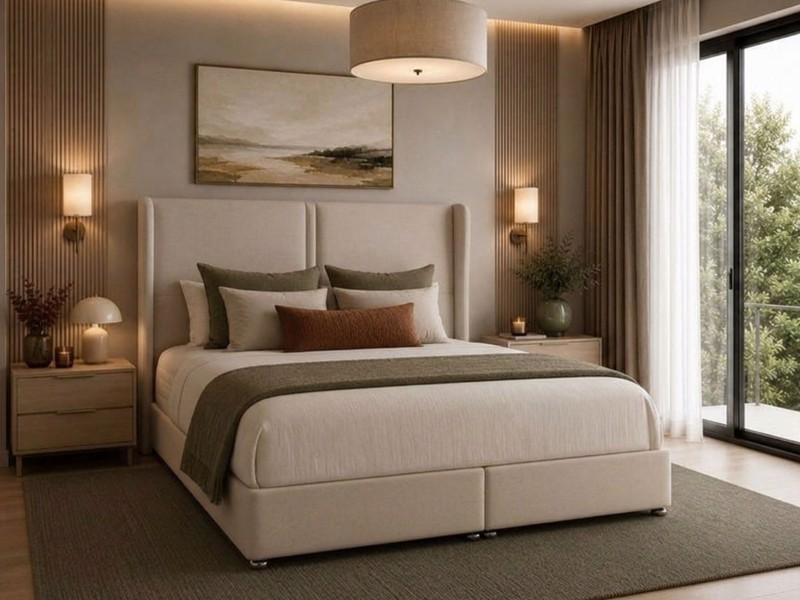 Hypnos Alice Winged Headboard3