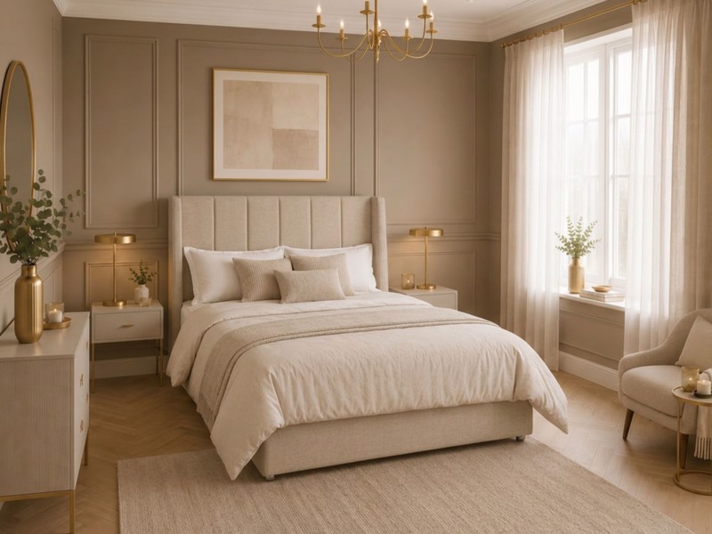 Hypnos Anne Winged Headboard3