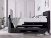 Land Of Beds Taylor Slate Fabric Double TV Bed3