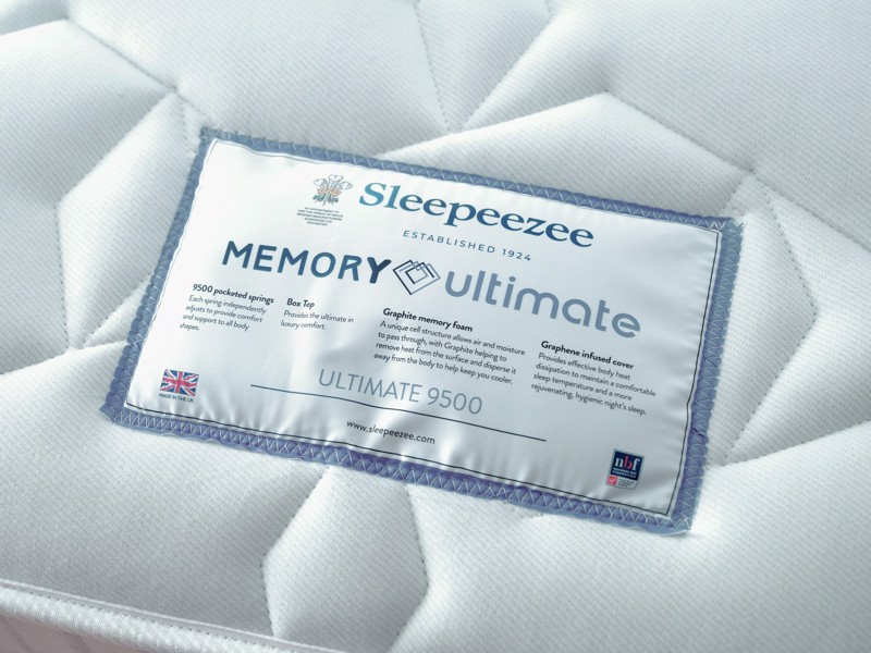 Sleepeezee Memory Ultimate 9500 King Size Divan Bed4