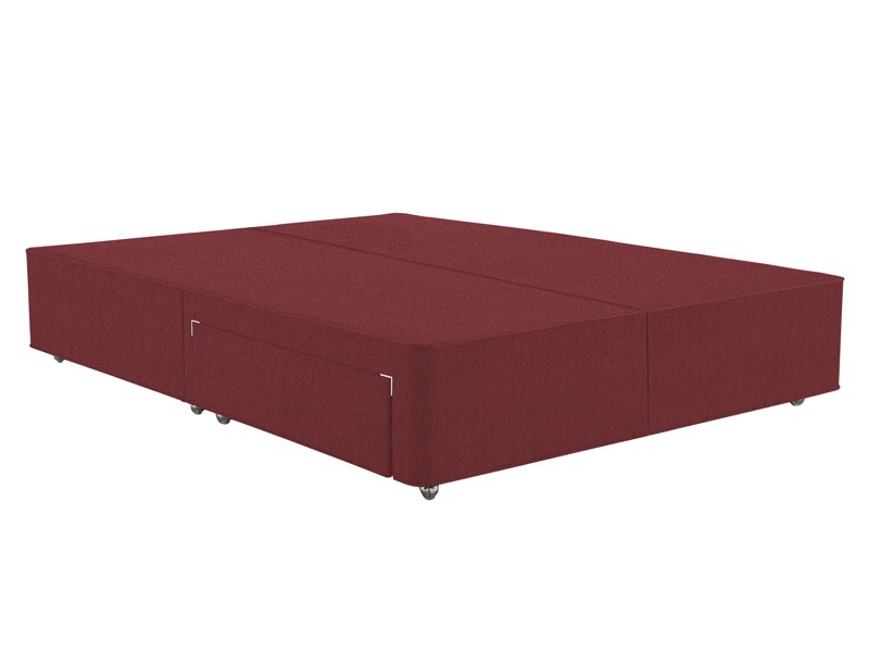 Hypnos Super King Size - CLEARANCE STOCK - Zenith Raspberry Platform Top Super King Size Bed Base1