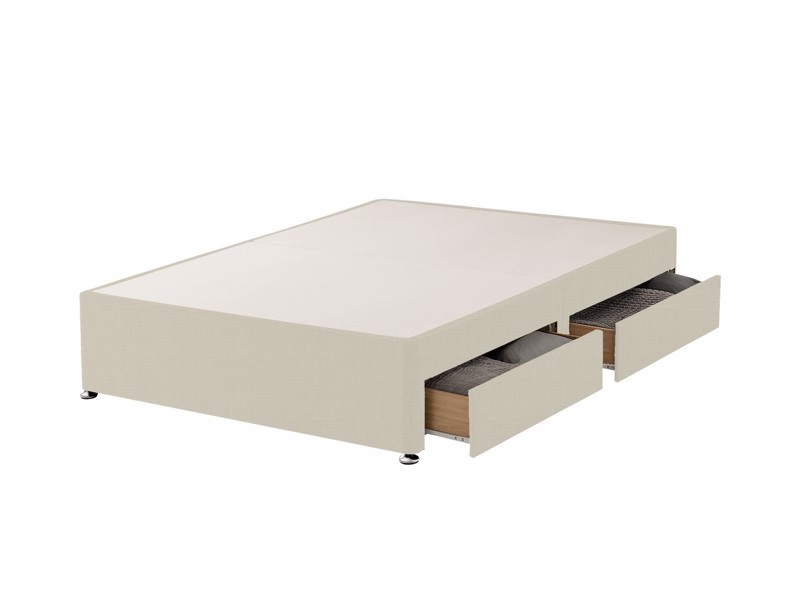 Silentnight King Size - CLEARANCE STOCK - Weave Sandstone Premium Bed Base1