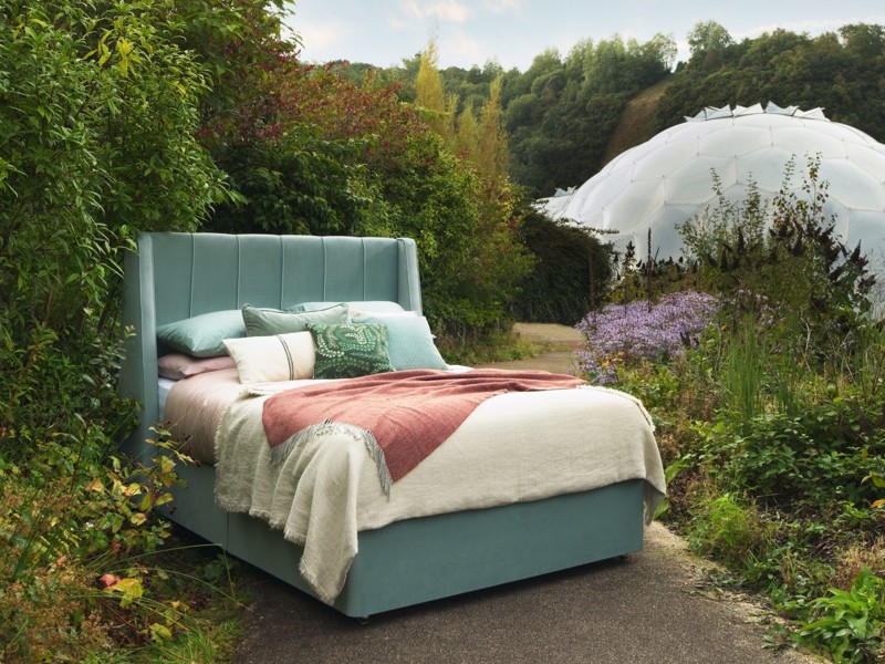 Hypnos Eden Project Wild Cornwall Super King Size Divan Bed1