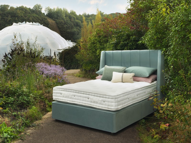 Hypnos Eden Project Wild Cornwall King Size Zip & Link Divan Bed1