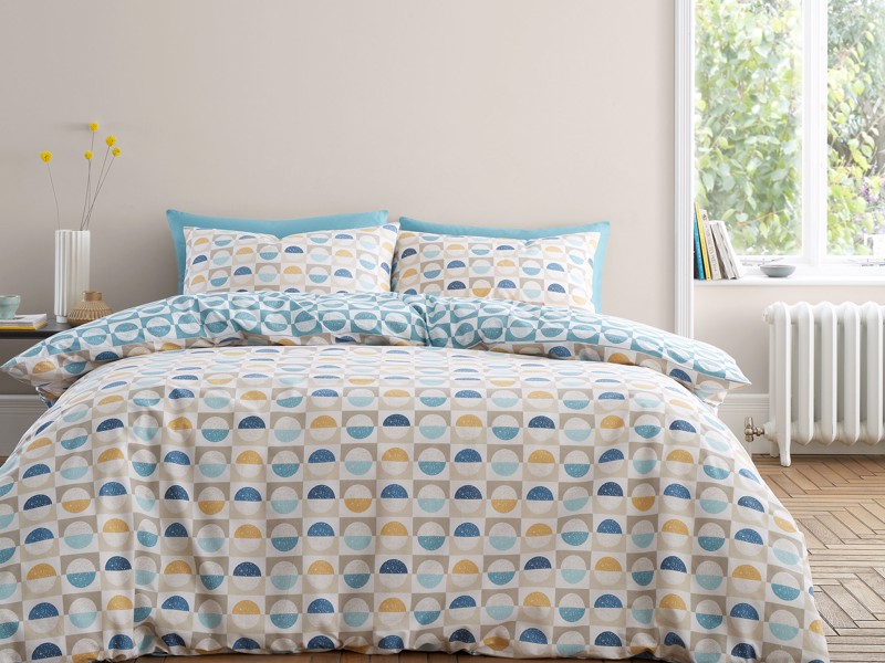 Bianca Fine Linens Hans Retro Spot Duvet Cover Set1