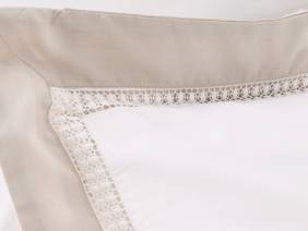 Bianca Fine Linens Oxford Lace Trim Duvet Cover Set4