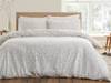 Bianca Fine Linens Shadow Leaves Natural Duvet Cover Set2