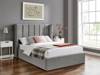 Land Of Beds Brimsley Silver Grey Fabric Ottoman Bed1