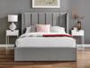 Land Of Beds Brimsley Silver Grey Fabric Ottoman Bed4