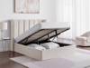 Land Of Beds Brimsley Natural Fabric Ottoman Bed2