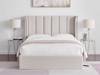 Land Of Beds Brimsley Natural Fabric Ottoman Bed3
