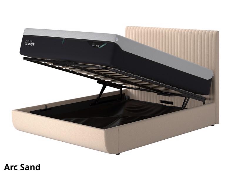 Tempur Arc Vertical Ottoman Bed4