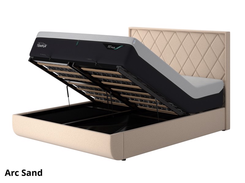 Tempur Arc Quilted Ottoman Bed9