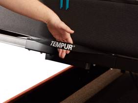 Tempur Arc Quilted Ottoman Bed3