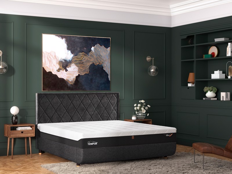 Tempur Arc Quilted Super King Size Ottoman Bed1