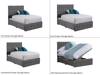 Land Of Beds Lunar Regal Small Double Bed Frame11