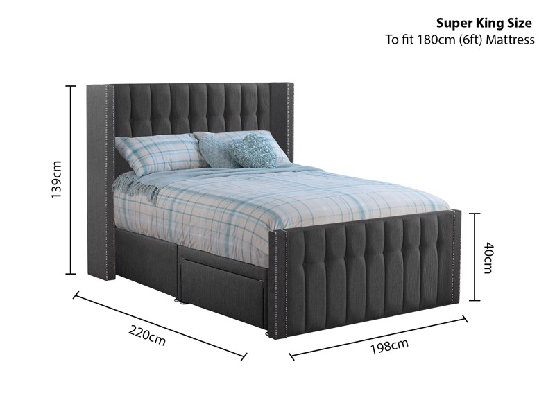 Land Of Beds Ariana Bed Frame10