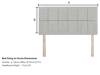 Relyon Double Size - CLEARANCE STOCK - Voltaic Consort Headboard with Bed Base2