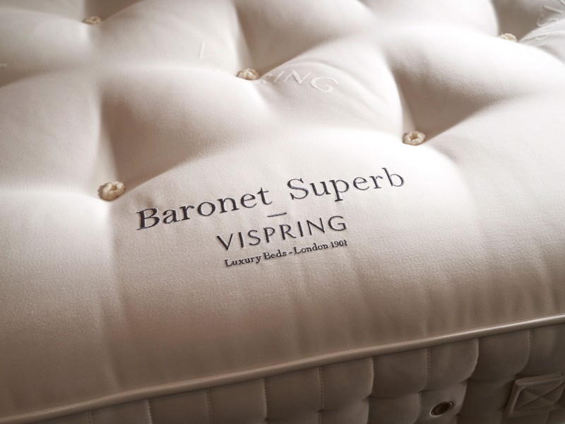 Vispring Double Size - CLEARANCE STOCK - Baronet Superb Double Mattress4
