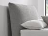 Land Of Beds Daphne Dove Grey Fabric Bed Frame3