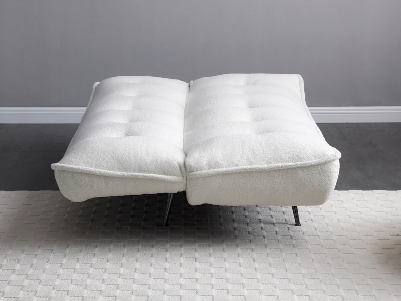 Land Of Beds Portia Cream Sofa Bed4