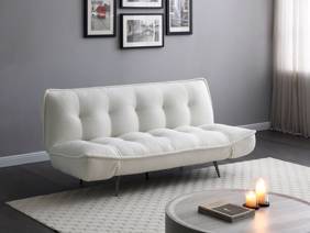 Land Of Beds Portia Cream Sofa Bed5