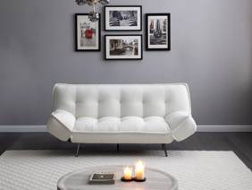 Land Of Beds Portia Cream Sofa Bed6