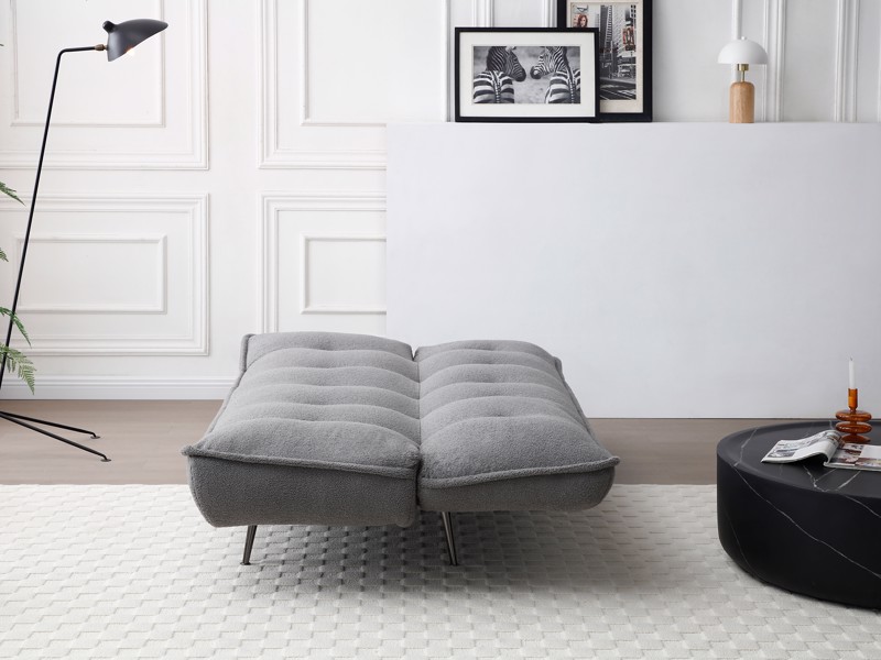 Land Of Beds Portia Grey Sofa Bed4