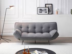Land Of Beds Portia Grey Sofa Bed2