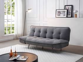Land Of Beds Portia Grey Sofa Bed6