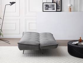 Land Of Beds Portia Grey Sofa Bed6