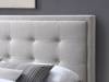 Land Of Beds Tyler Natural Fabric King Size Bed Frame3