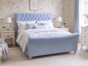 Land Of Beds Sapporo Fabric Bed Frame1