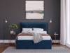 Land Of Beds Kai Fabric Double Bed Frame1