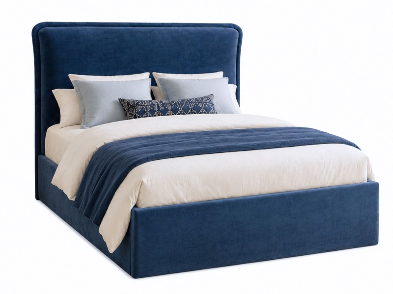 Land Of Beds Kai Fabric Bed Frame3