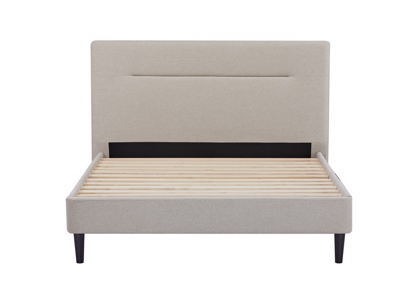 Breasley Studio Beige Fabric Bed Frame4