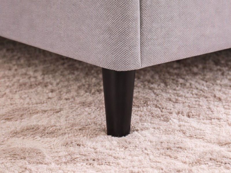 Breasley Loft Grey Fabric Bed Frame5