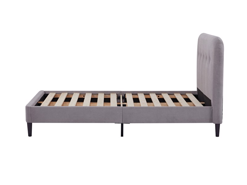 Breasley Loft Grey Fabric Bed Frame8