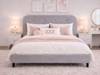 Breasley Loft Grey Fabric Bed Frame1