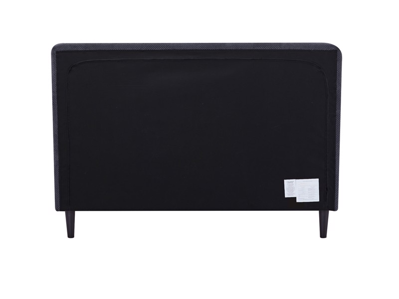 Breasley Penthouse Dark Grey Fabric Bed Frame7