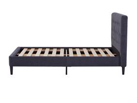 Breasley Penthouse Dark Grey Fabric Bed Frame4